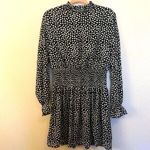 She & Sky Smocked Waist Dress - Size Large, NWT